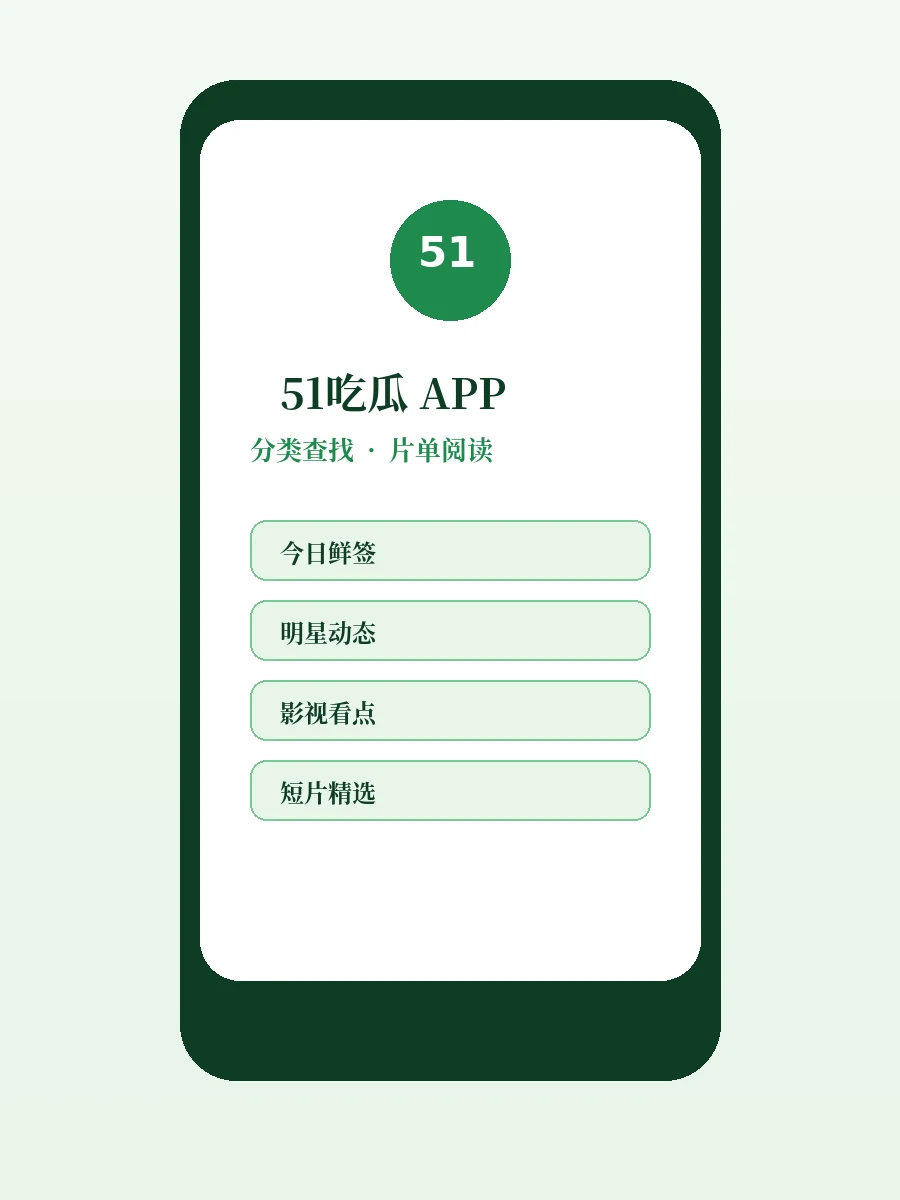 51吃瓜APP移动端阅读界面